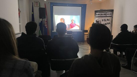 Projekcija filmova u KKS