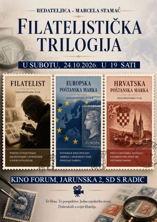 Filatelistička trilogija – tri dokumentarna filma o vremenu, identitetu i umjetnosti